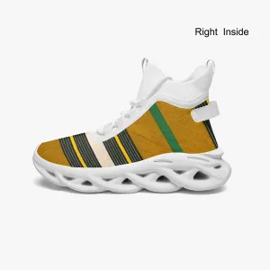 1138. Rachvid Igala High-top Bounce Mesh Knit Sneakers