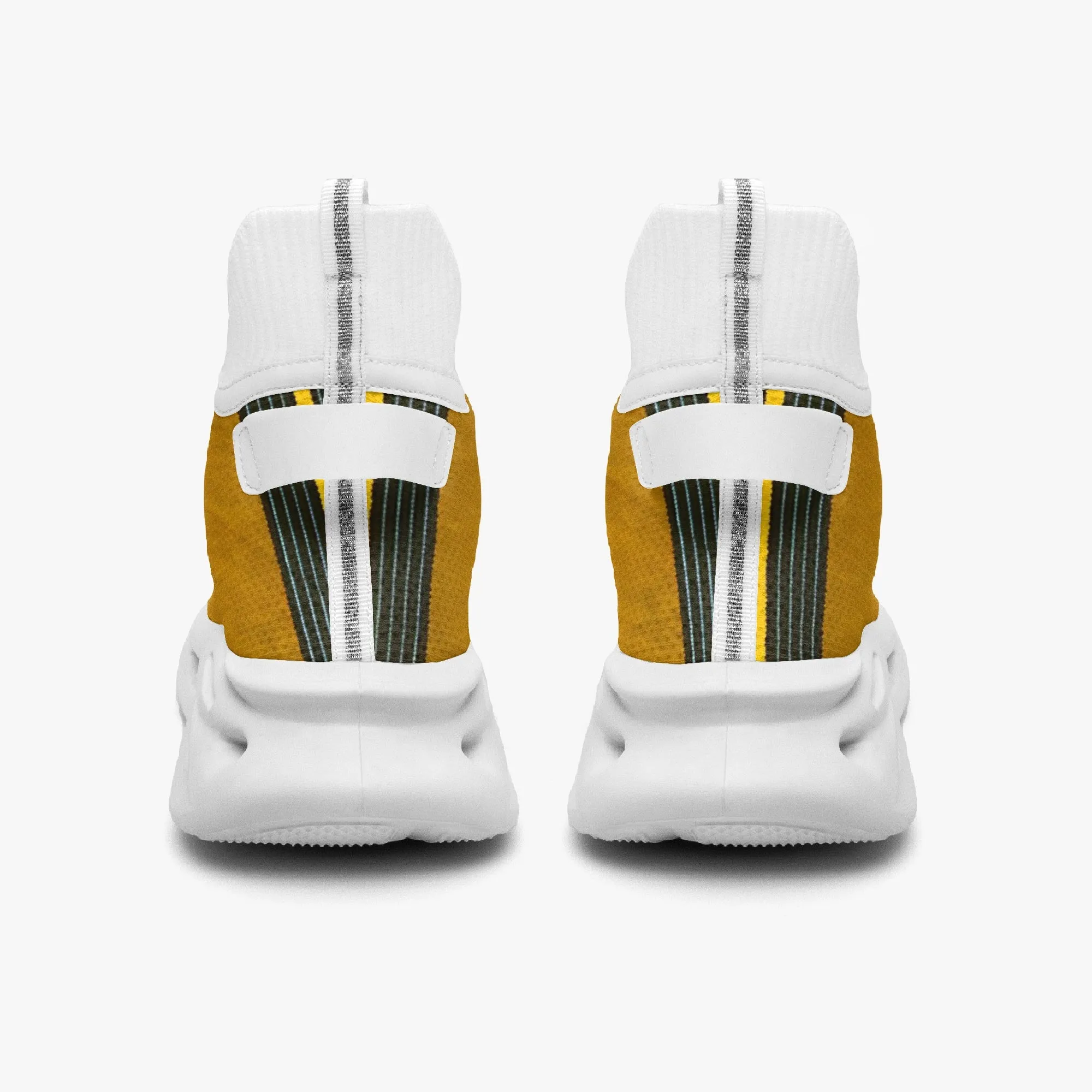 1138. Rachvid Igala High-top Bounce Mesh Knit Sneakers