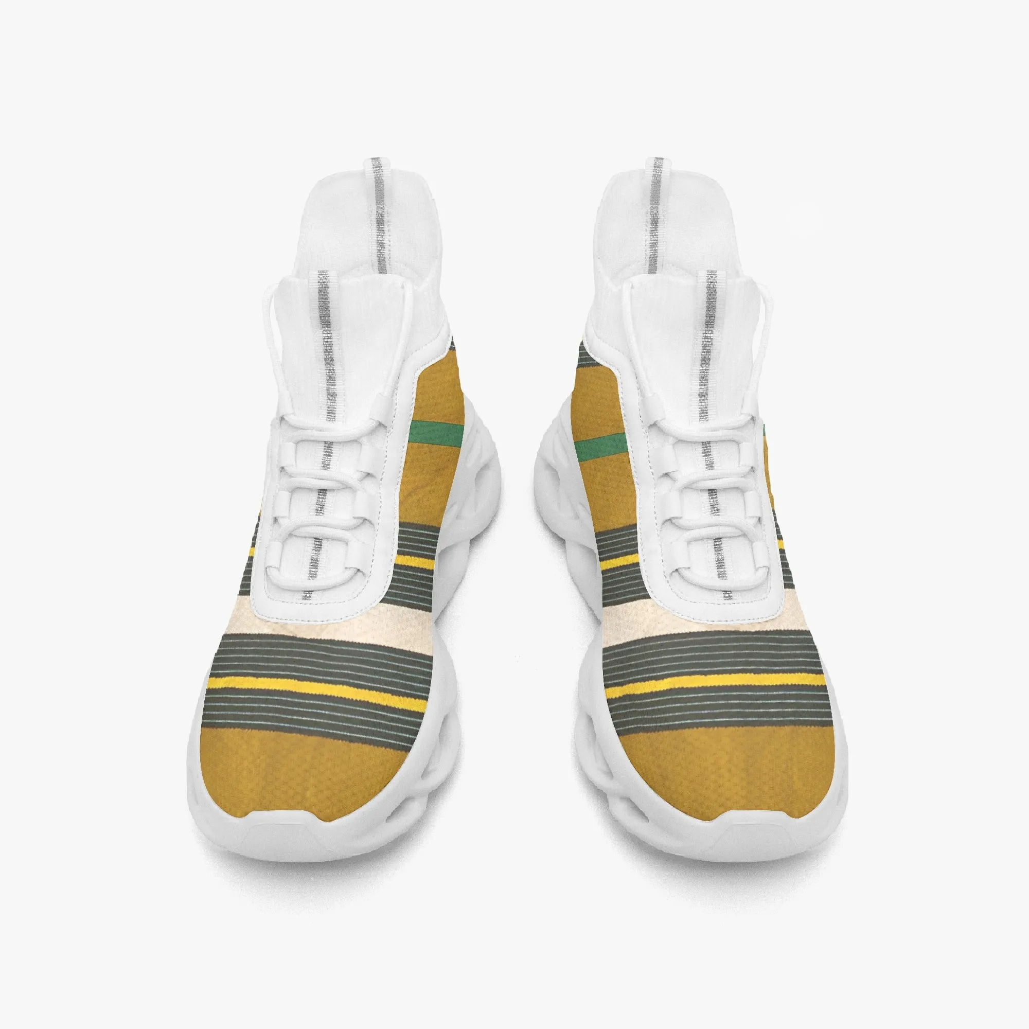 1138. Rachvid Igala High-top Bounce Mesh Knit Sneakers