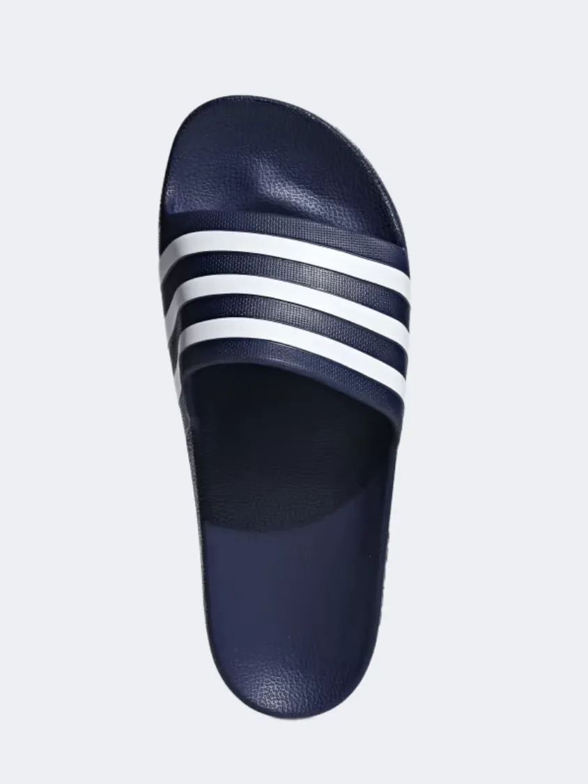 Adidas Adilette Aqua Men Swim Slippers Dark Blue