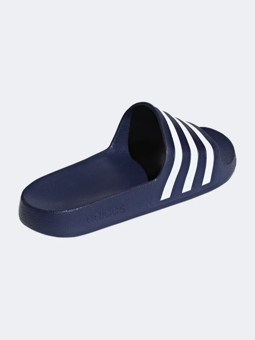 Adidas Adilette Aqua Men Swim Slippers Dark Blue