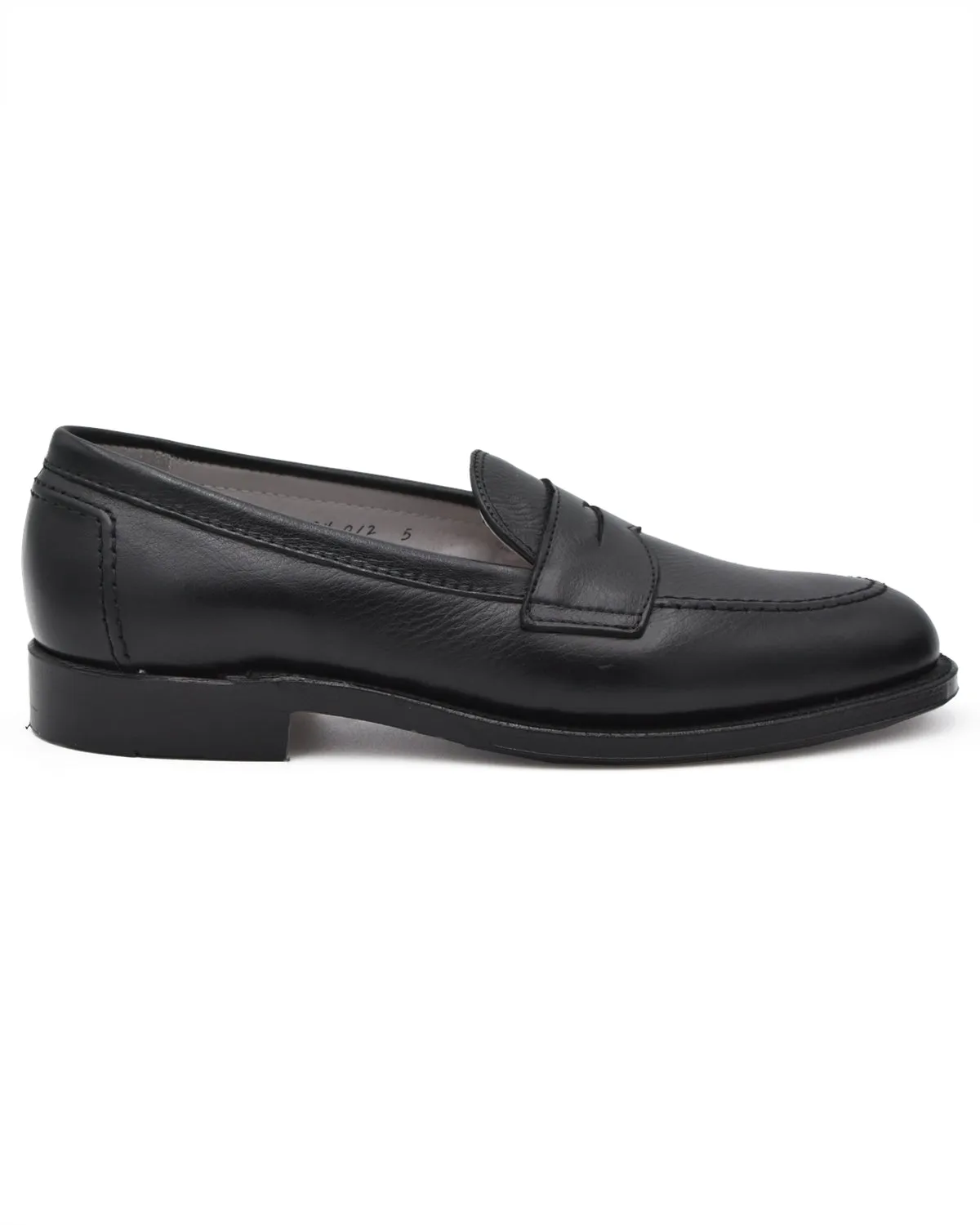 Alden Black Calf Flex Welt Penny Loafer