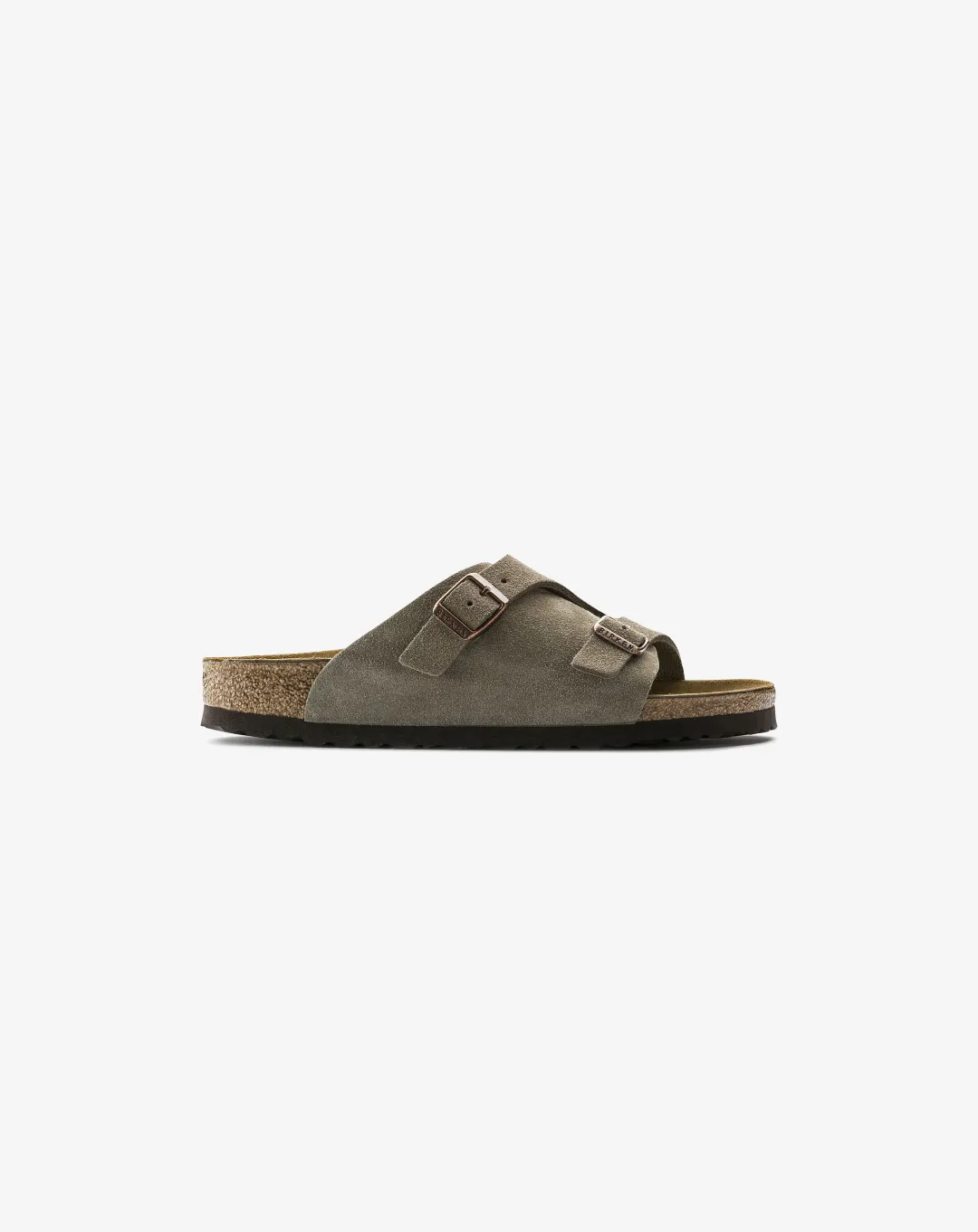 Birkenstock Zürich Suede Leather Sandal "Grey"