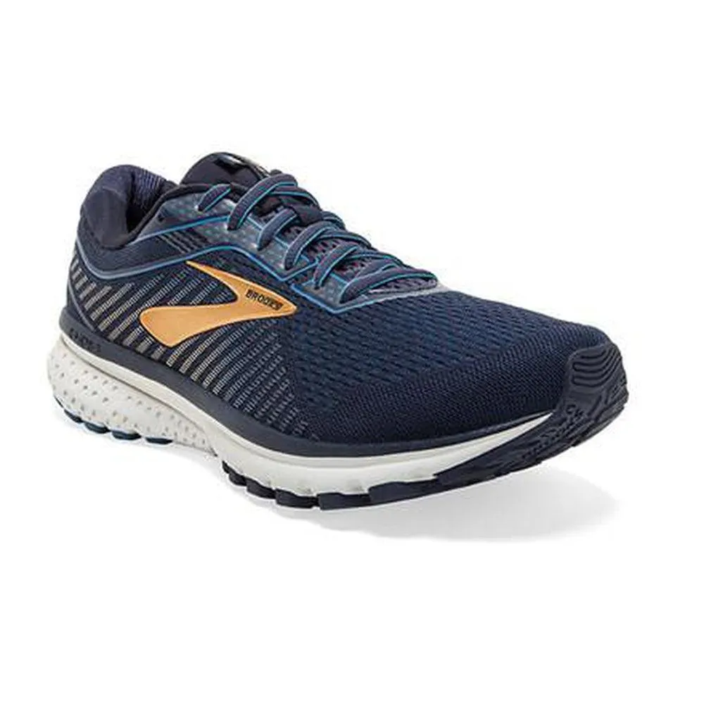 BROOKS Men's Ghost 12 - Black/Grey/Stellar