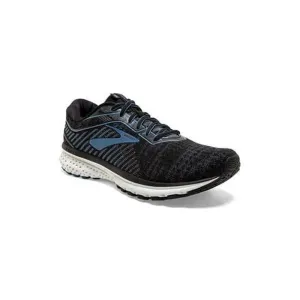 BROOKS Men's Ghost 12 - Black/Grey/Stellar