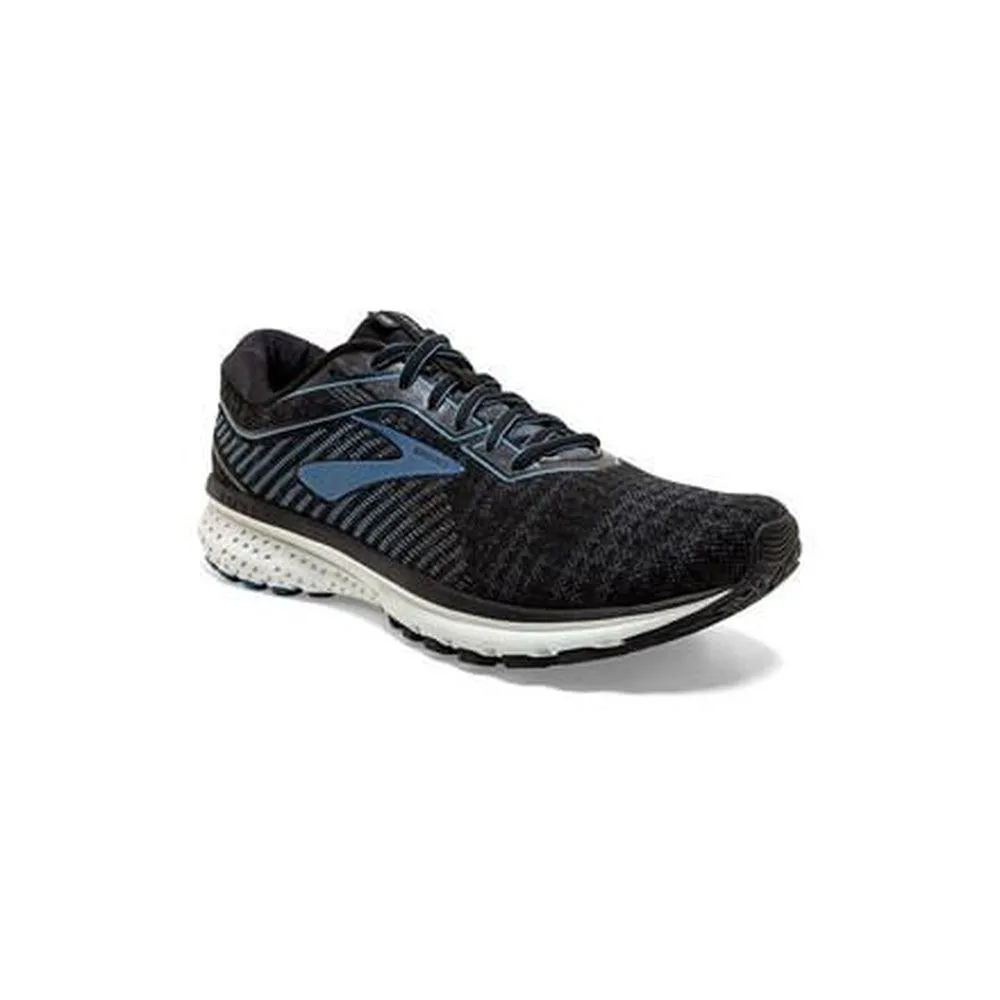 BROOKS Men's Ghost 12 - Black/Grey/Stellar