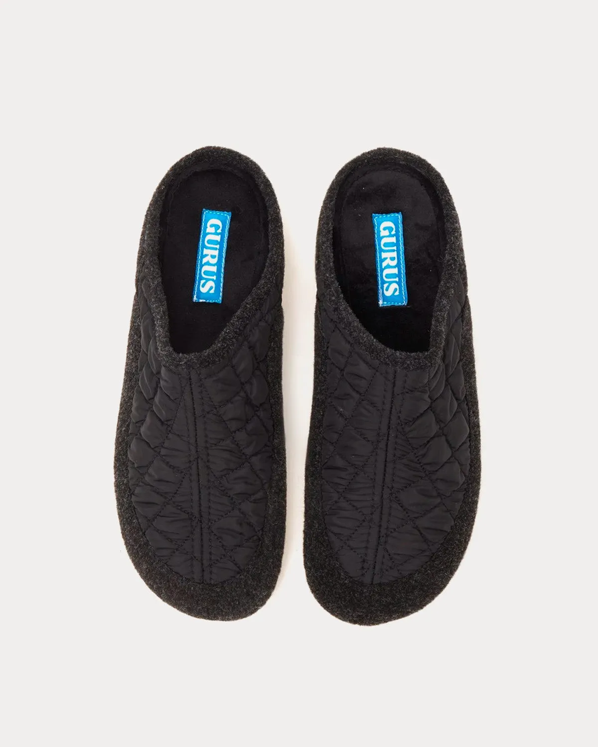Cadiz Mule Black / Yellow Slip Ons