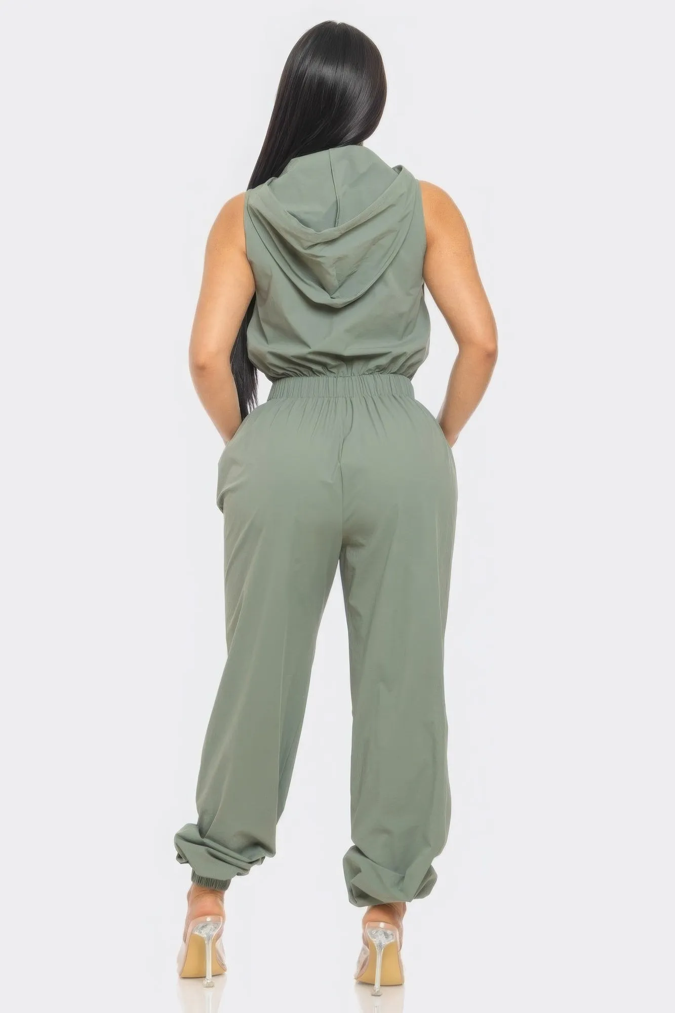 Chic Women's Tracy Cargo Jumpsuit - Fashionable One-Piece Ensemble