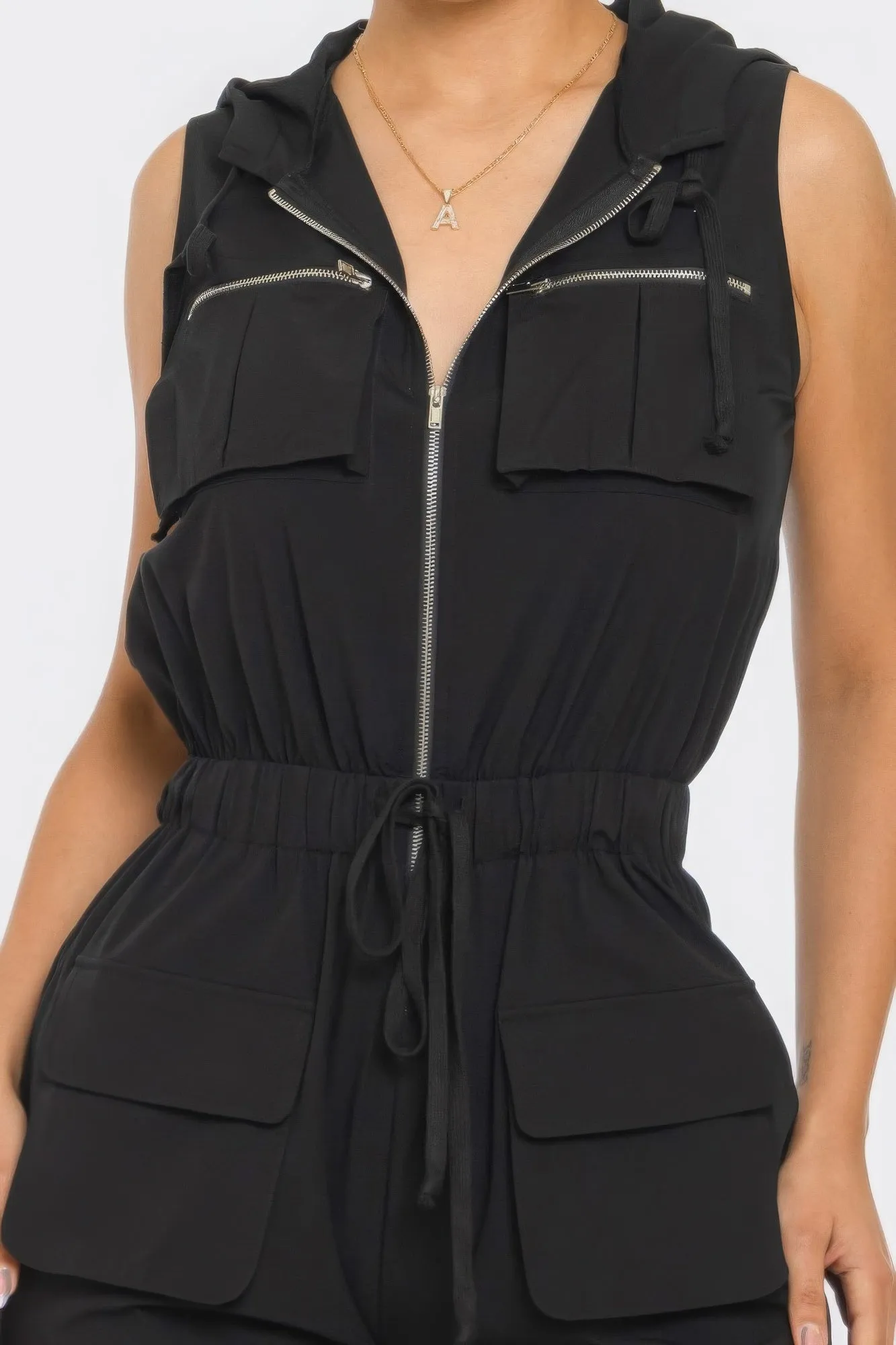 Chic Women's Tracy Cargo Jumpsuit - Fashionable One-Piece Ensemble