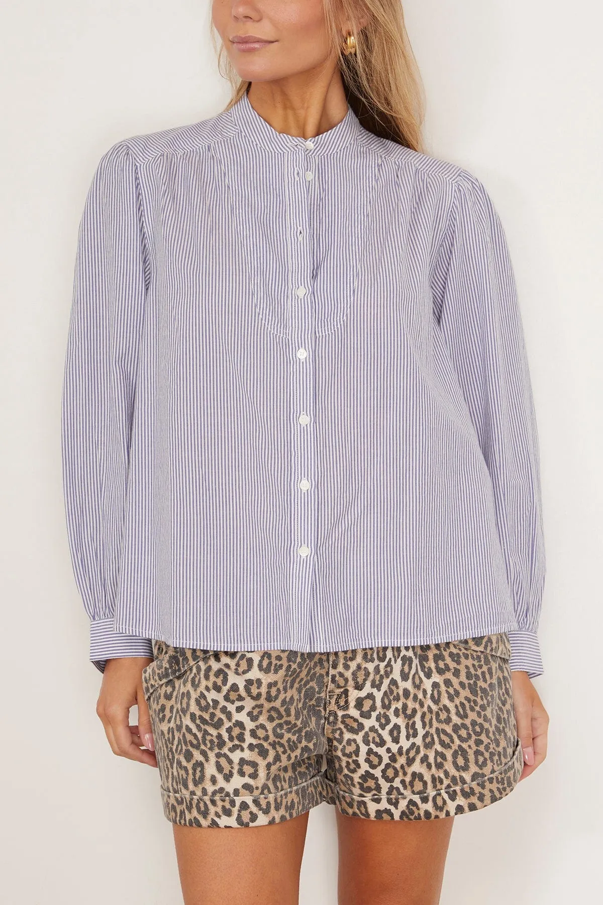 Chouchou Blouse in Bleu