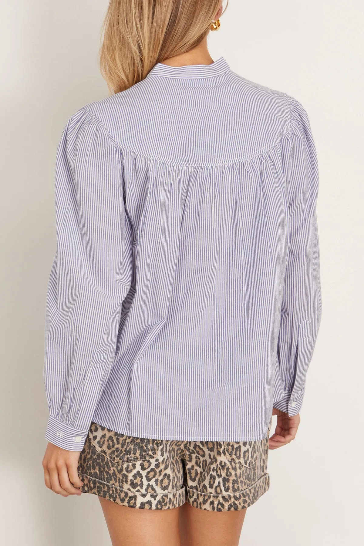 Chouchou Blouse in Bleu