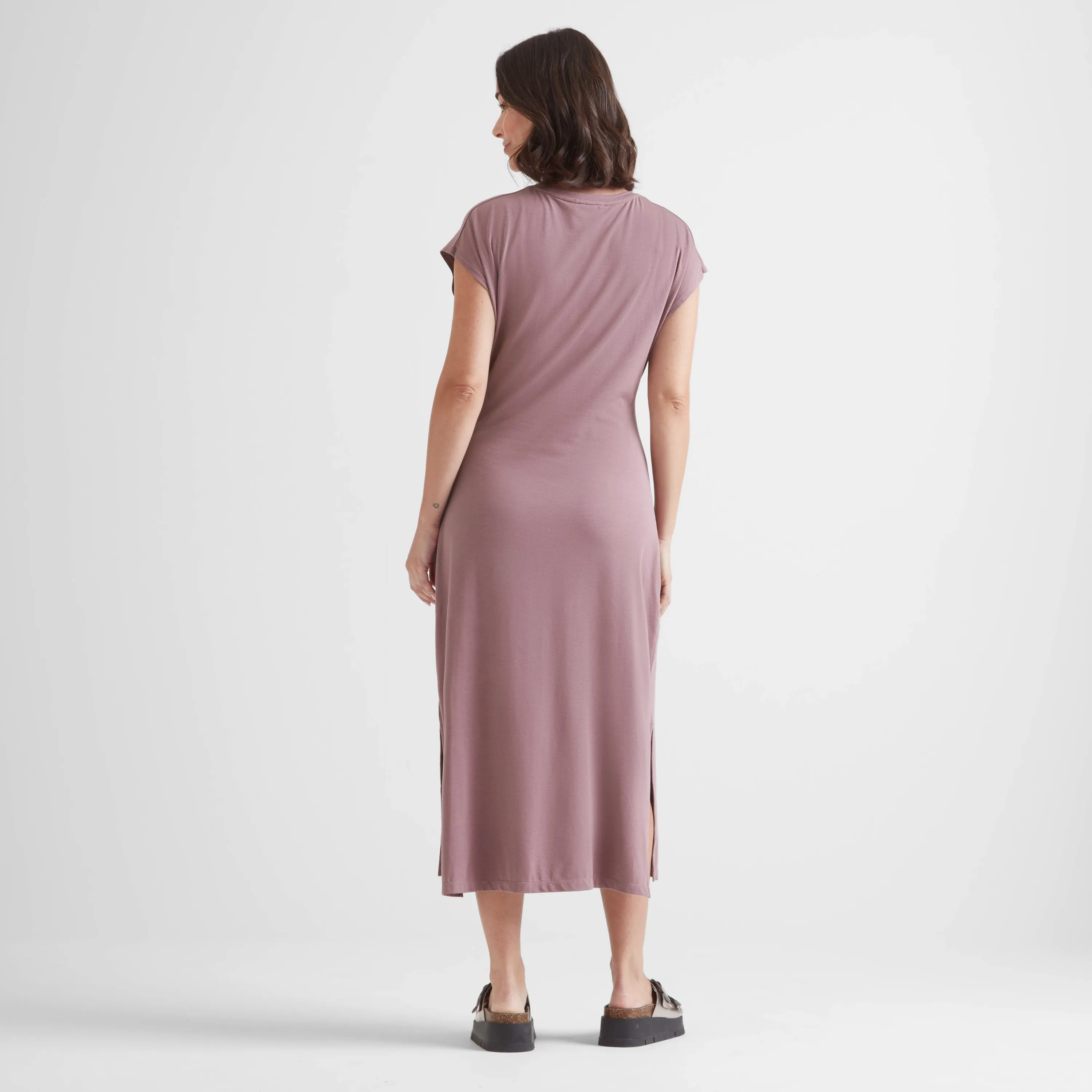 Claire Womens Dress - Mauve