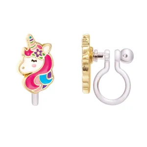 CLIP ON Cutie Earrings - Unicorn Dreams