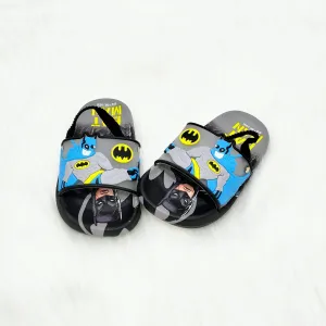 CN Batman Design Black Slippers With Grip 12268