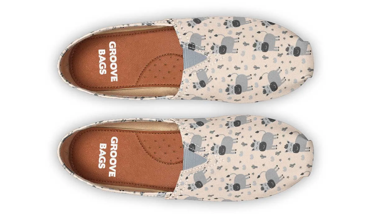Donkey Pattern Casual Shoes