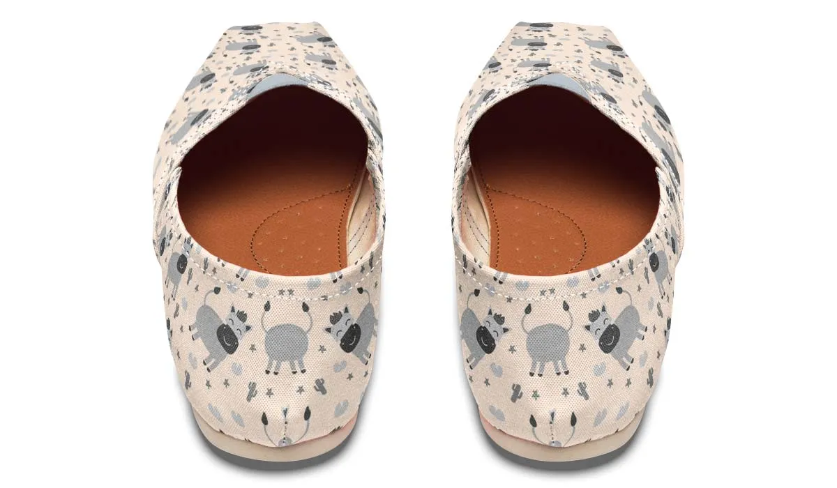 Donkey Pattern Casual Shoes