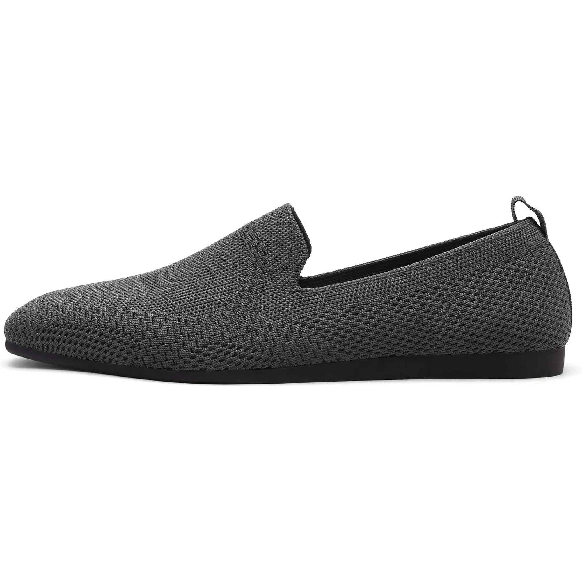 DREAM PAIRS Loafers for Women Slip On Comfortable Round Toe Knit Flats Work Shoes