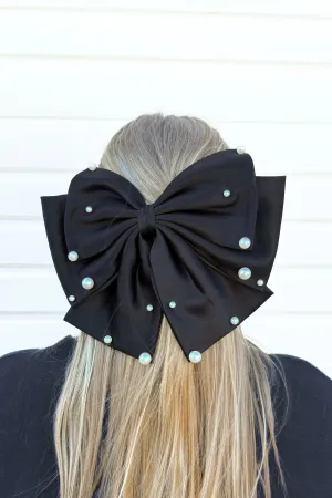 Dreamin' Of You Pearl Satin Bow