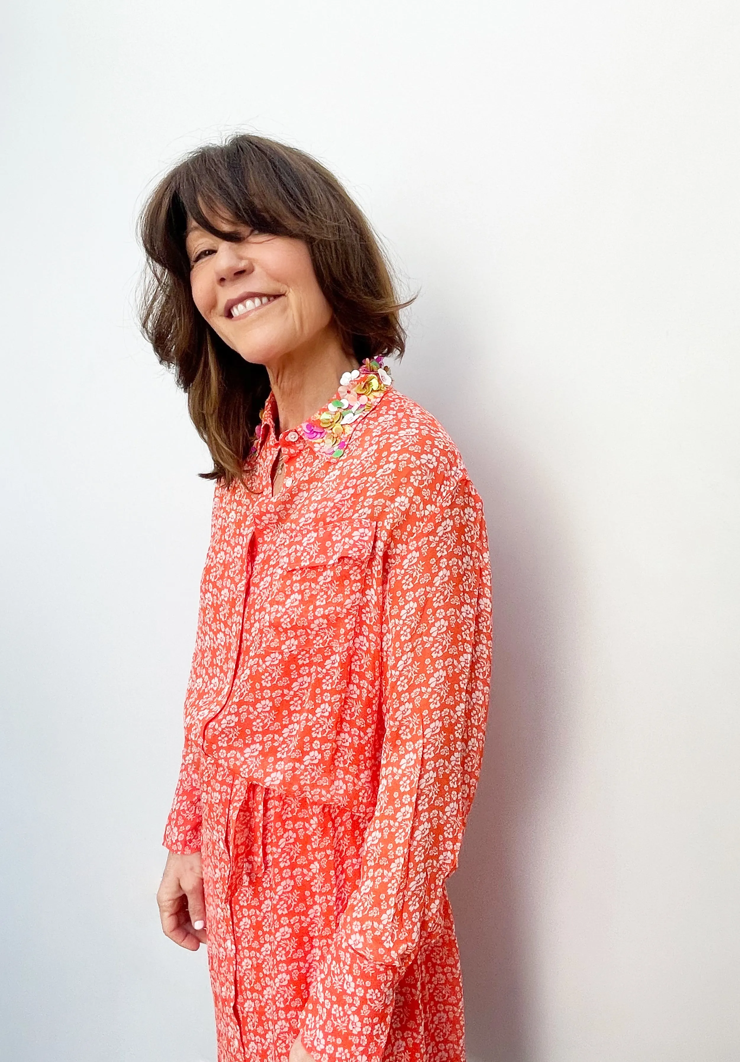 EA Zamingo Shirtdress in Spicy Orange