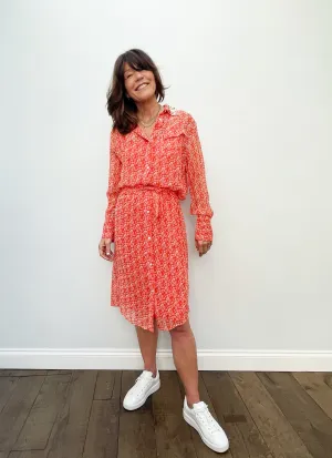 EA Zamingo Shirtdress in Spicy Orange