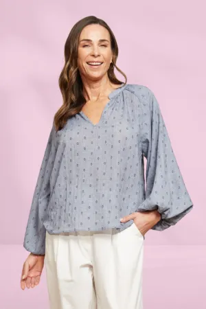 Eb and Ive Zephyr Blouse Nevada