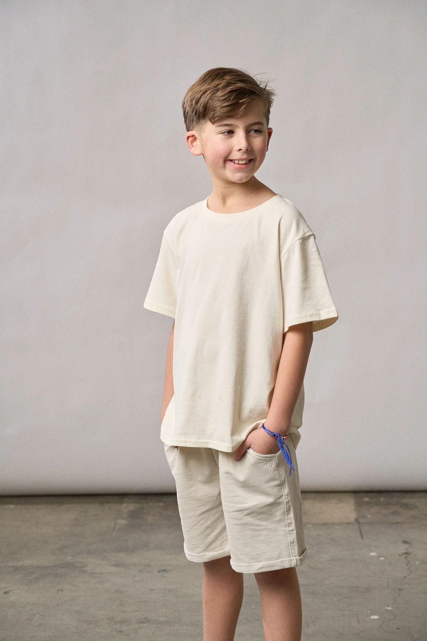 Elevated Tee - Almond