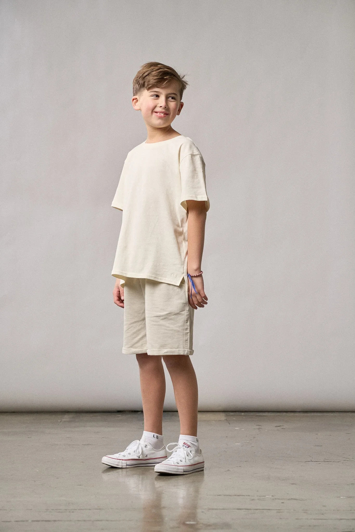 Elevated Tee - Almond