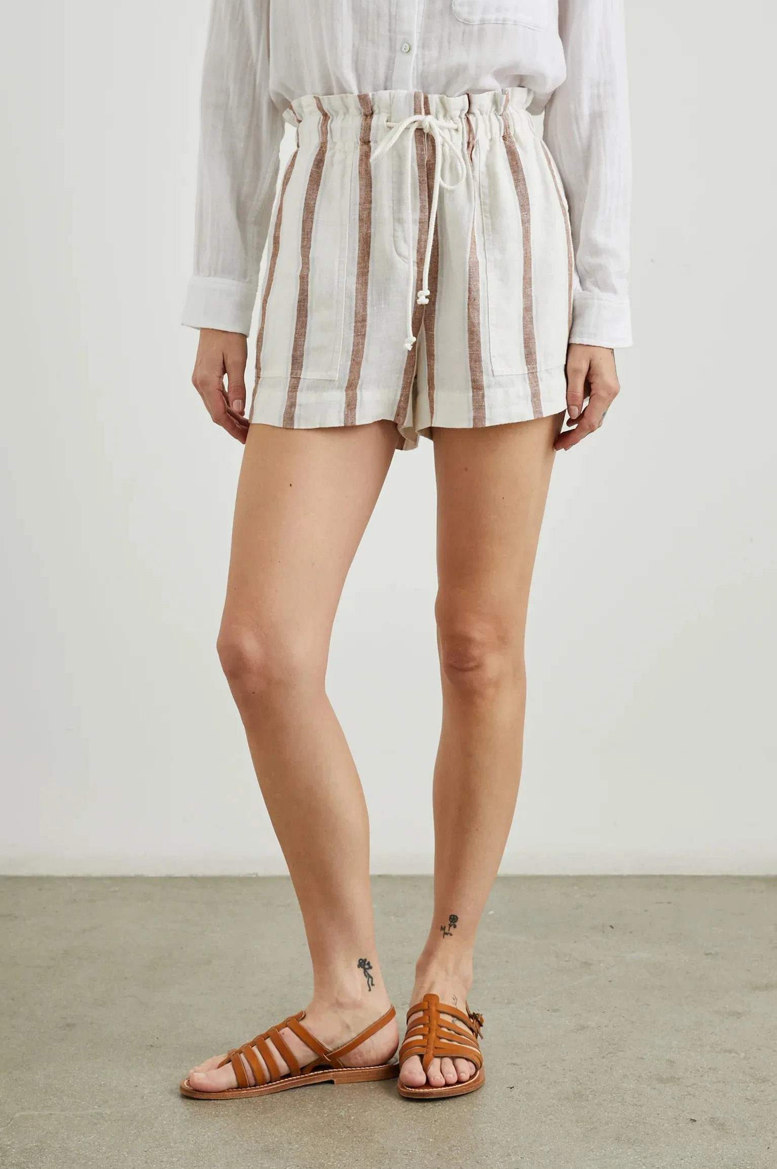 Foster Cocconut Stripe Shorts