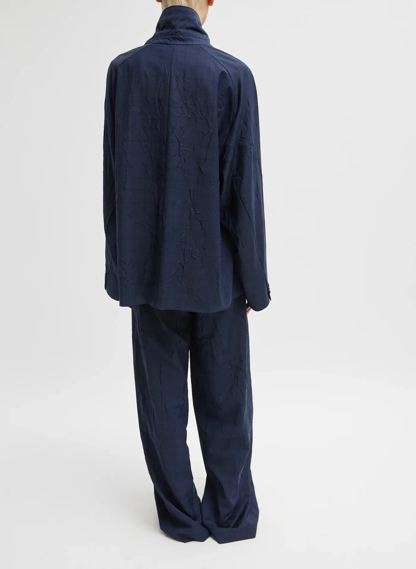 Harold Raglan Sleeve Blazer Navy