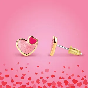 Heart 2 Heart Cutie Earrings by Girl Nation, Clip Ons & Studs
