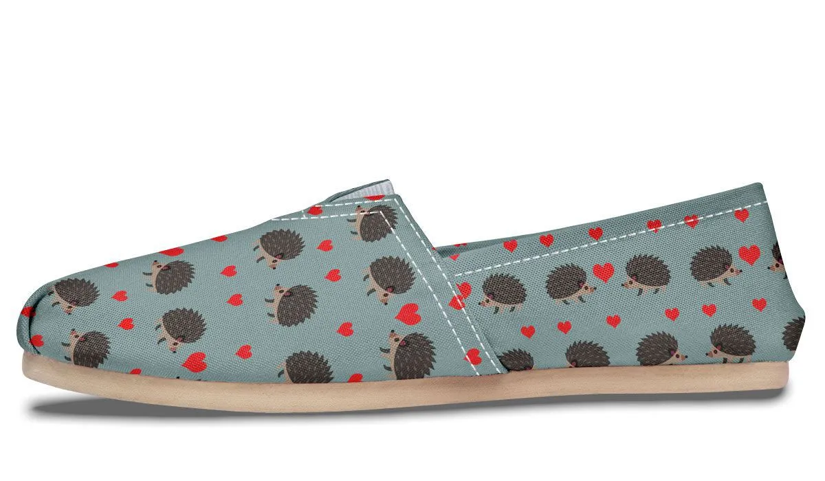 Hedgehog Pattern Casual Shoes