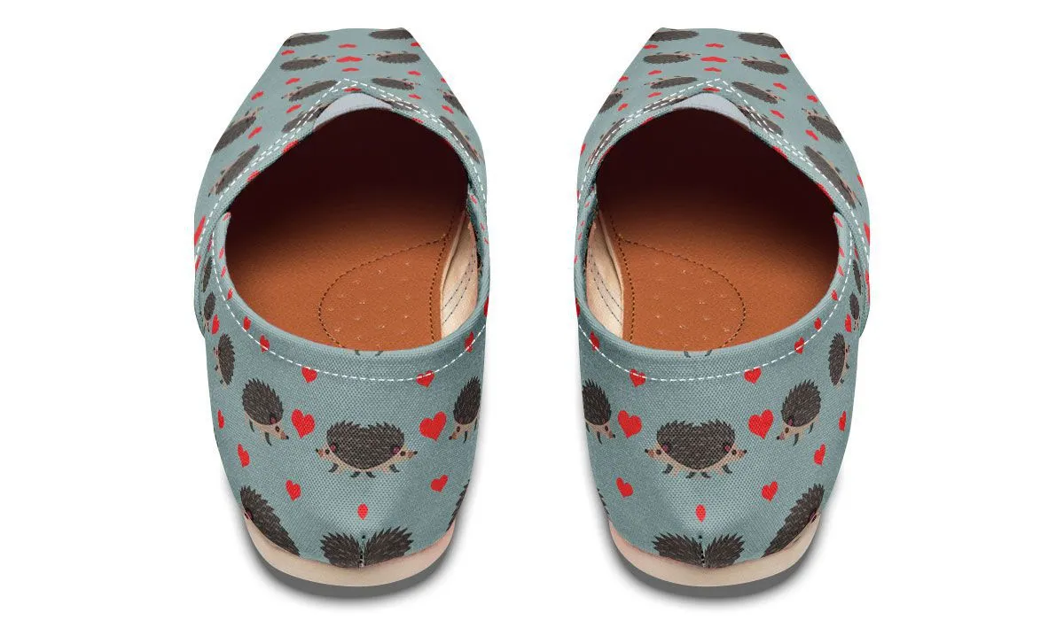 Hedgehog Pattern Casual Shoes