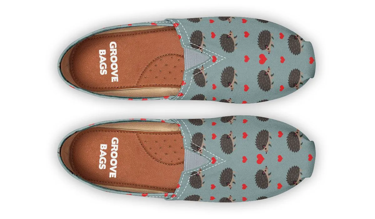 Hedgehog Pattern Casual Shoes