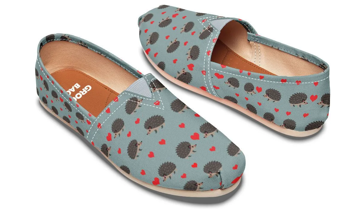 Hedgehog Pattern Casual Shoes