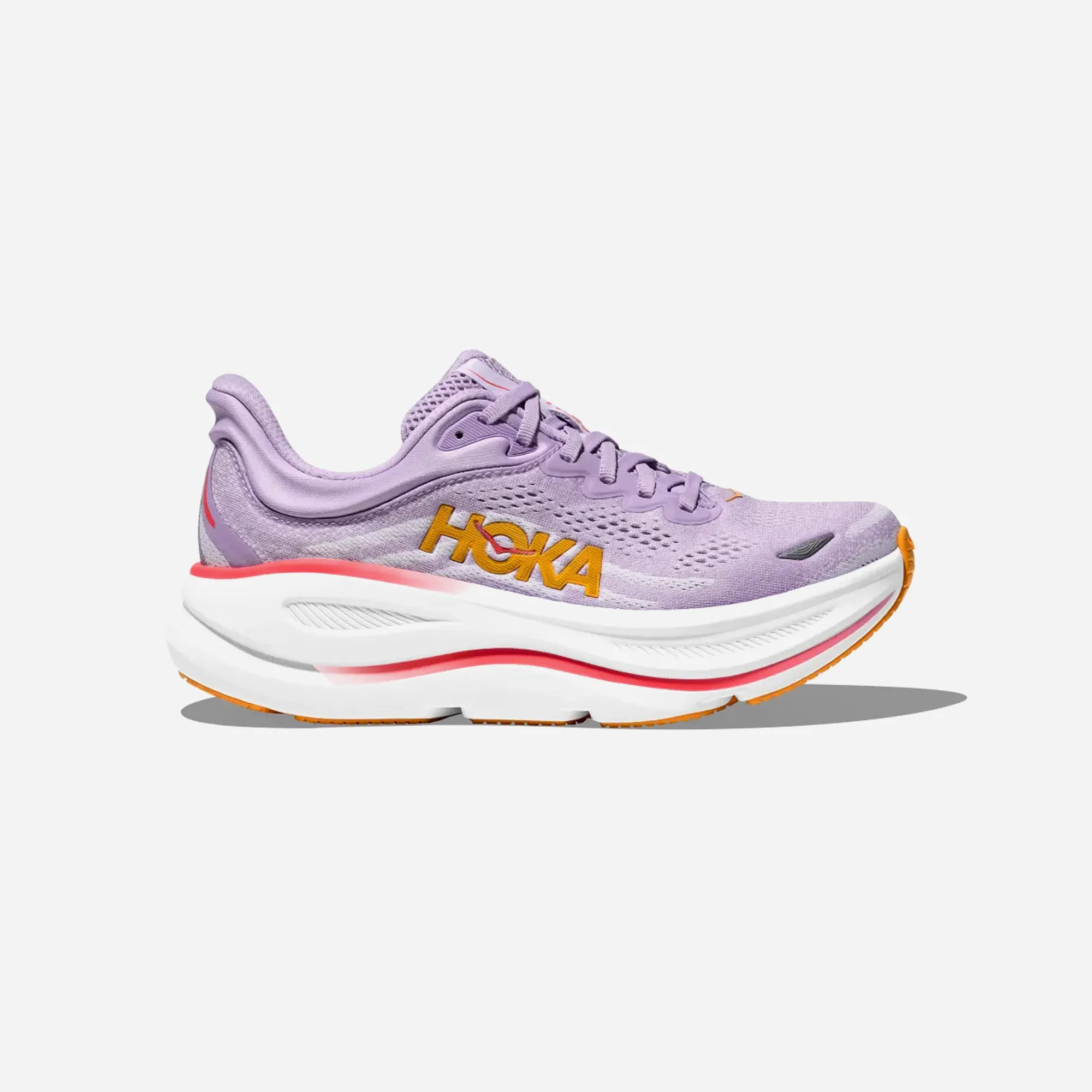 Hoka Bondi 9 aster flower / starlight glow wide WMNS