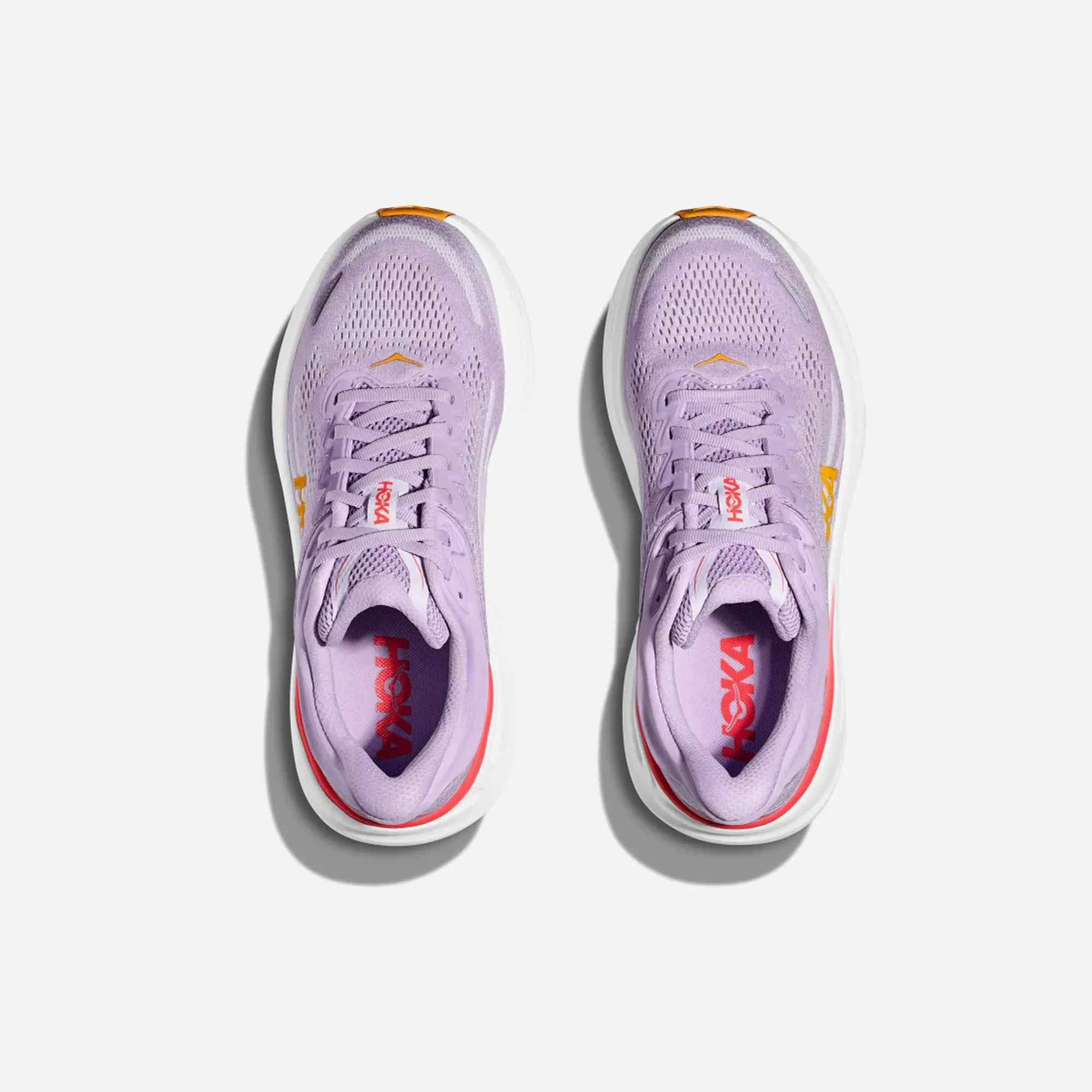 Hoka Bondi 9 aster flower / starlight glow wide WMNS