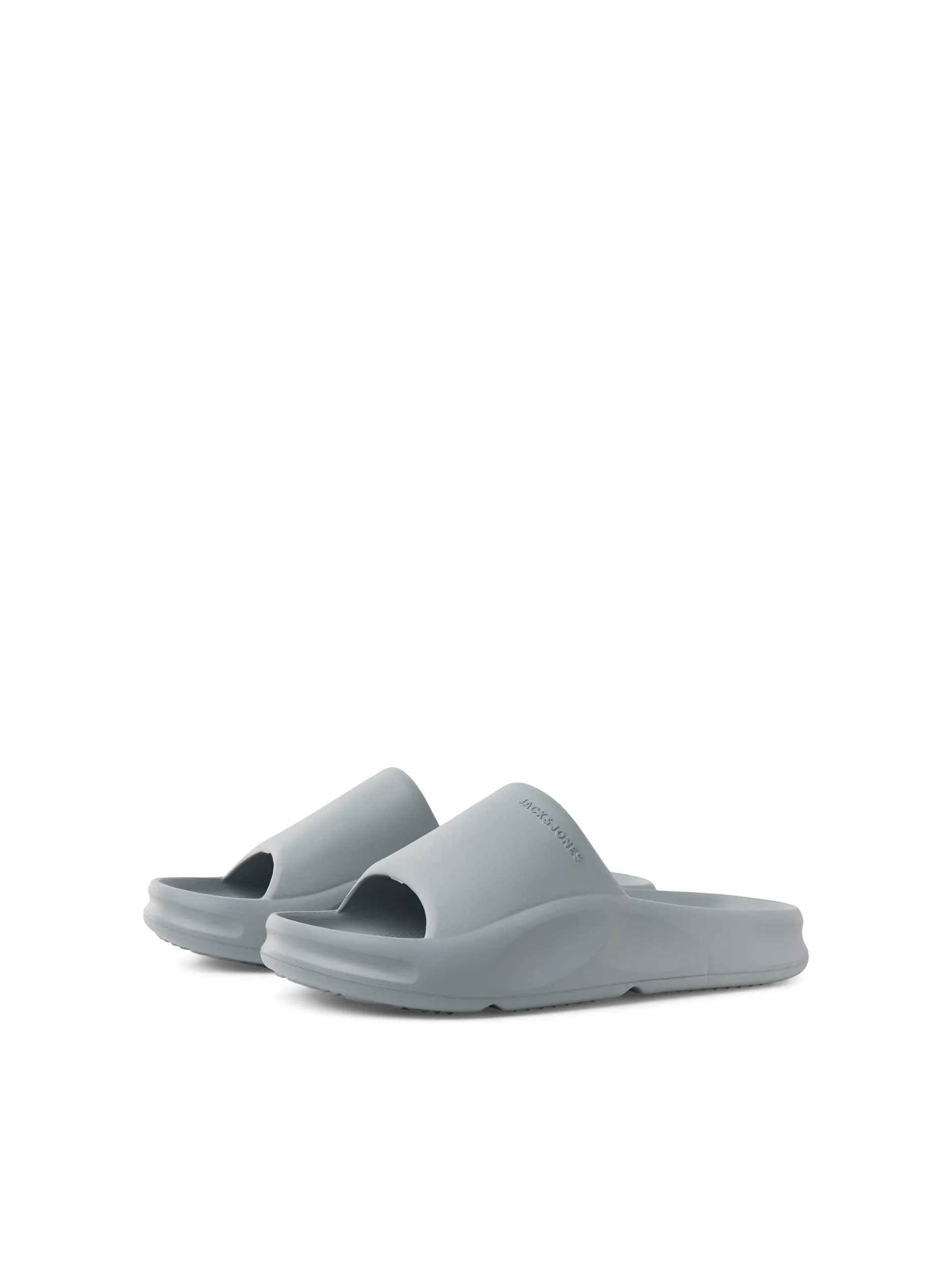 Jack & Jones Status Moulded Sliders Grey