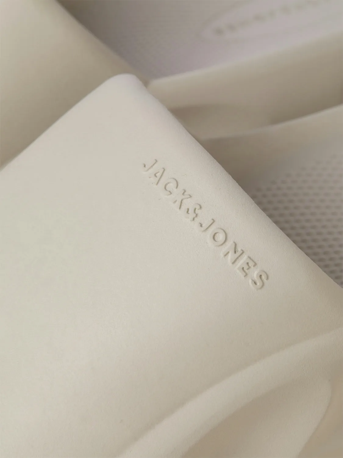 Jack & Jones Status Moulded Sliders Moonbeam
