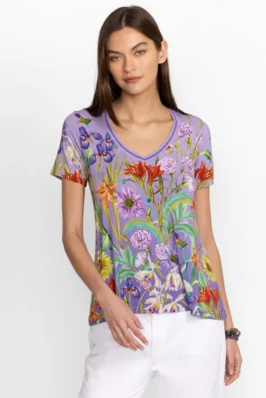 Janie V-Neck Floral Top