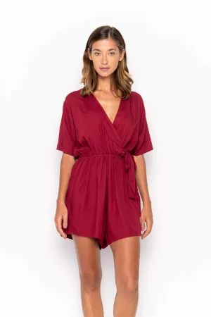 Kataya, Plain, Mini Playsuit, Wholesale