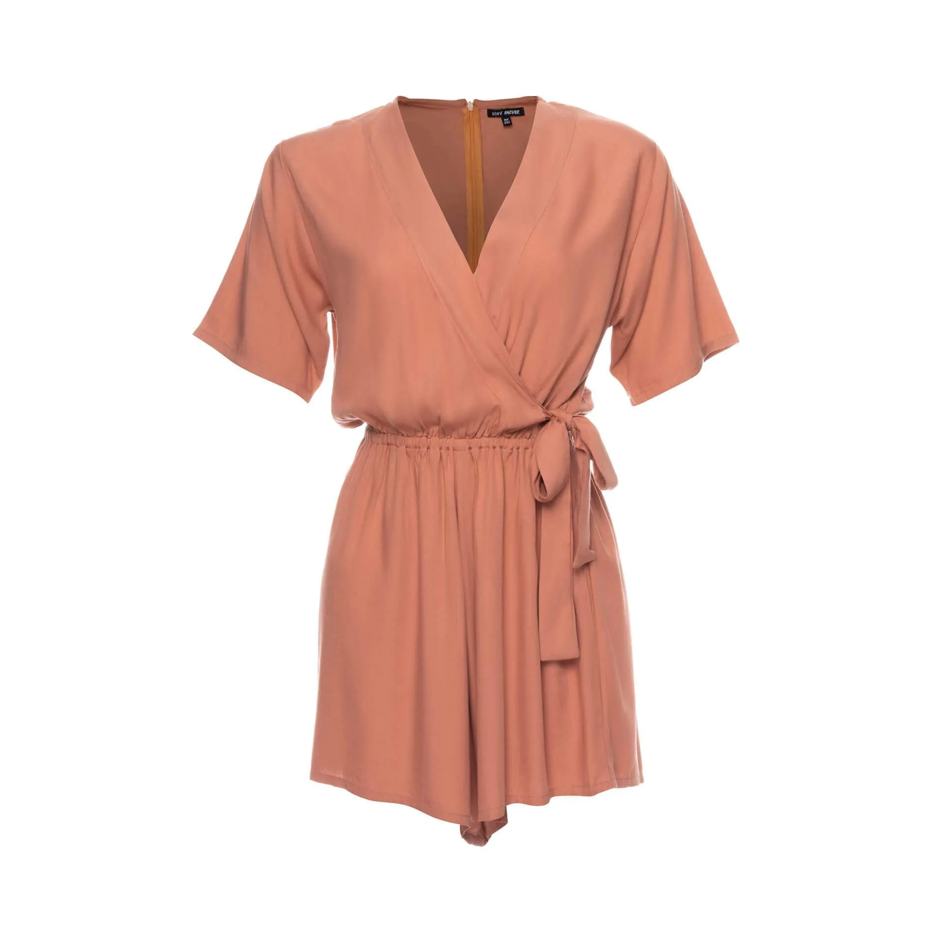 Kataya, Plain, Mini Playsuit, Wholesale