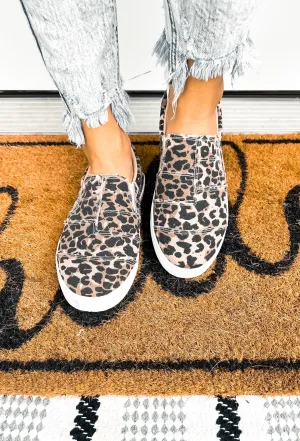 Leopard Slip Ons