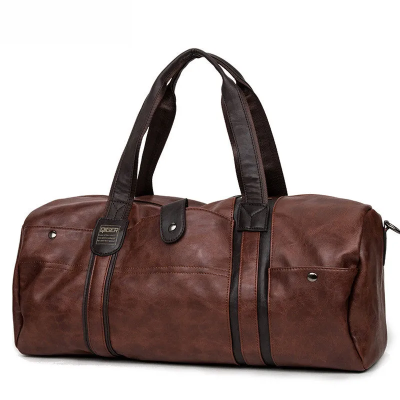Male Casual Large-Capacity Travel Handbag