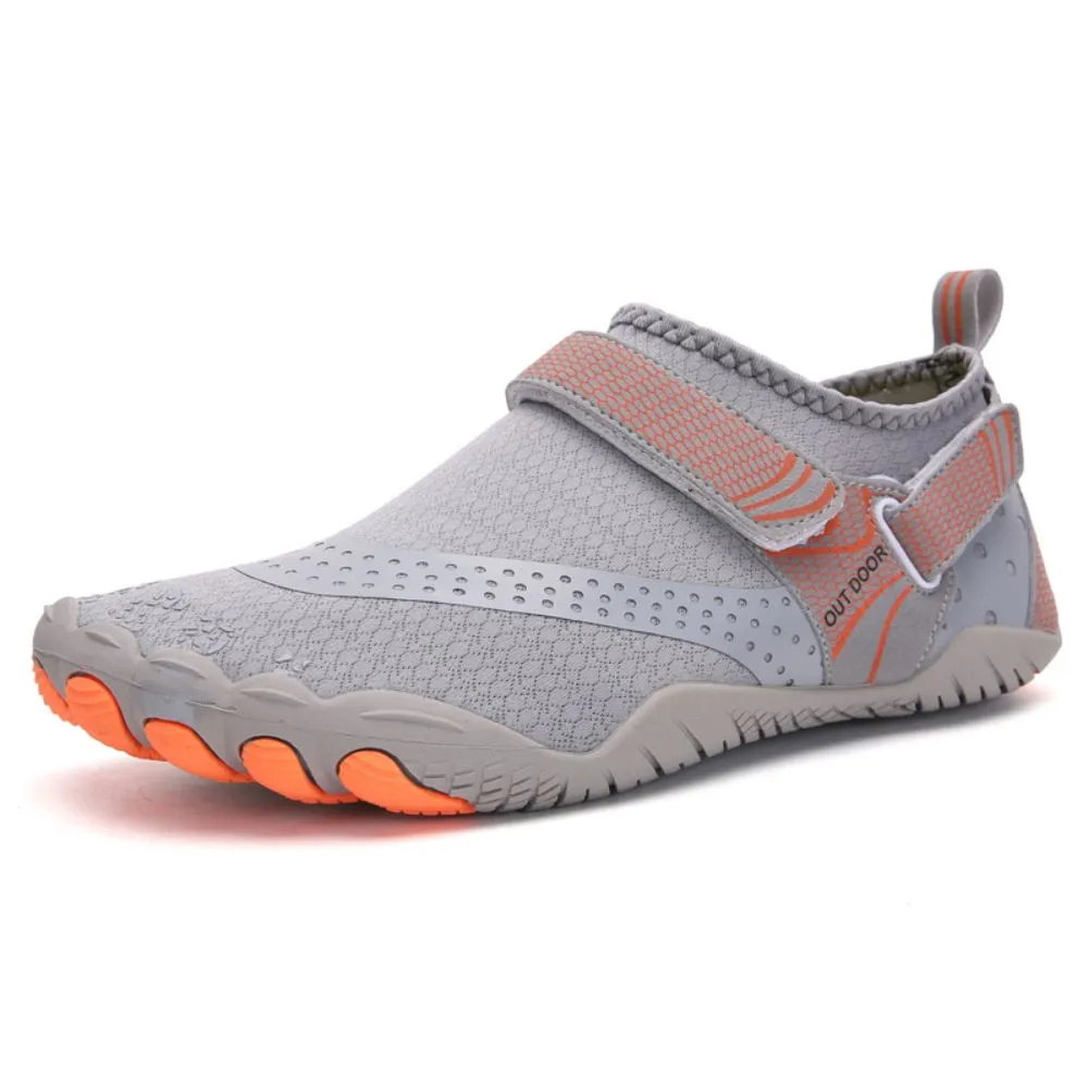 Men’s & Women’s Water Shoes Barefoot Quick Dry Aqua Sports - Grey Size EU40 = US7