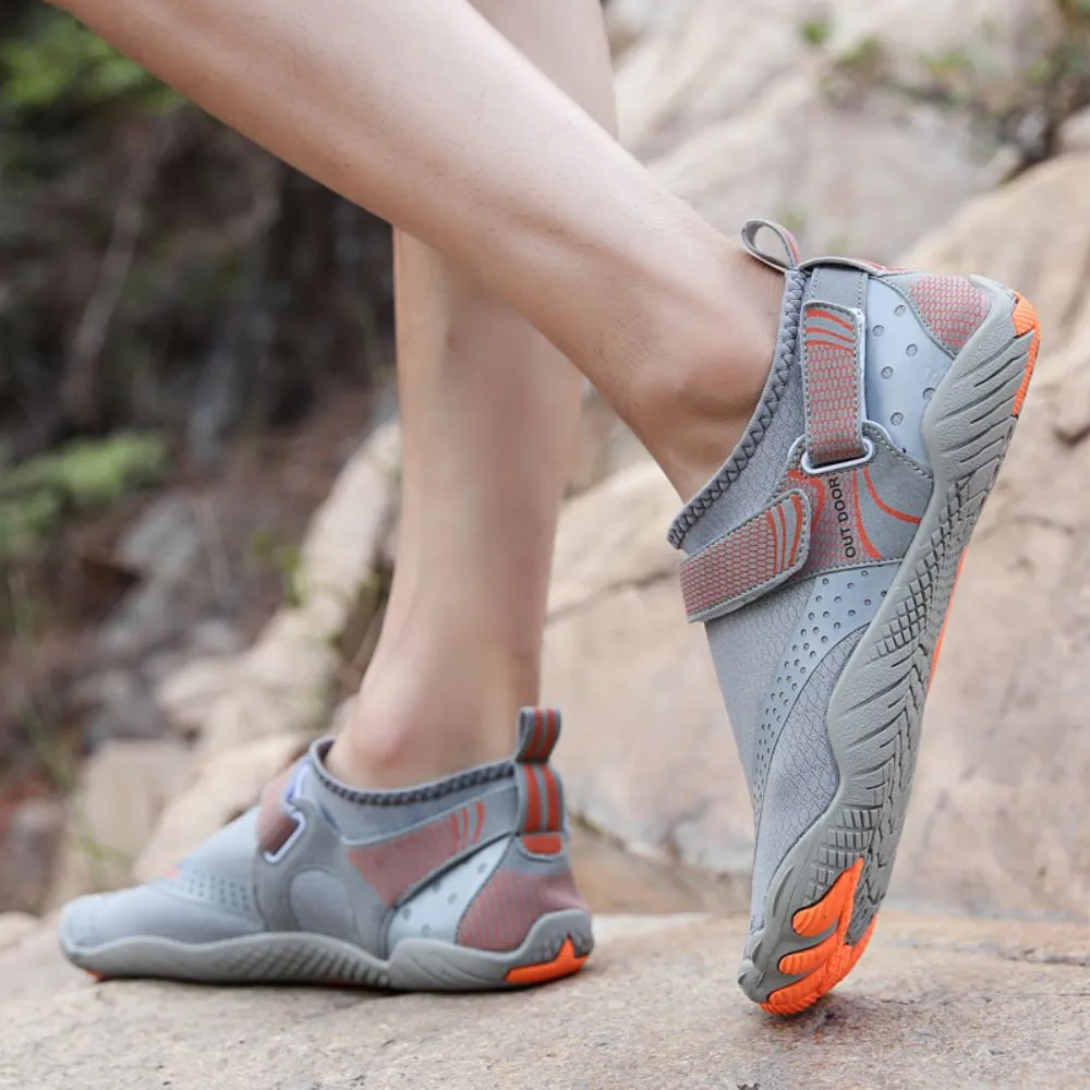 Men’s & Women’s Water Shoes Barefoot Quick Dry Aqua Sports - Grey Size EU40 = US7