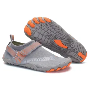 Men’s & Women’s Water Shoes Barefoot Quick Dry Aqua Sports - Grey Size EU40 = US7