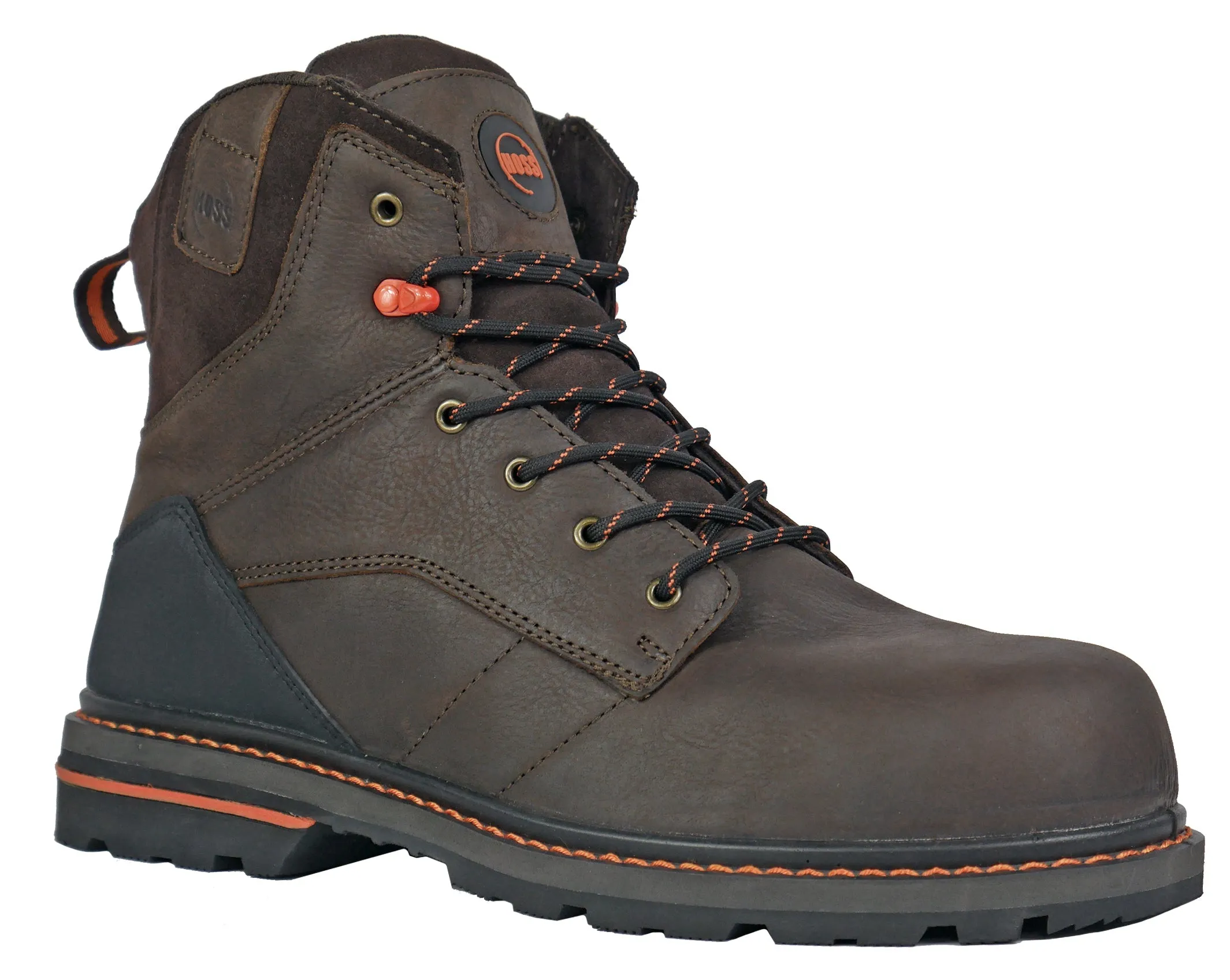 Men's Hoss 6" Carson Brown, EH, SR, Soft Toe Boot