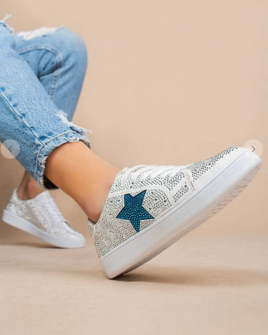 MIEL RHINESTONE SNEAKERS