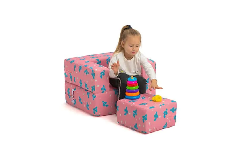 Modular Kids Sleeper Chair Bed - Rota