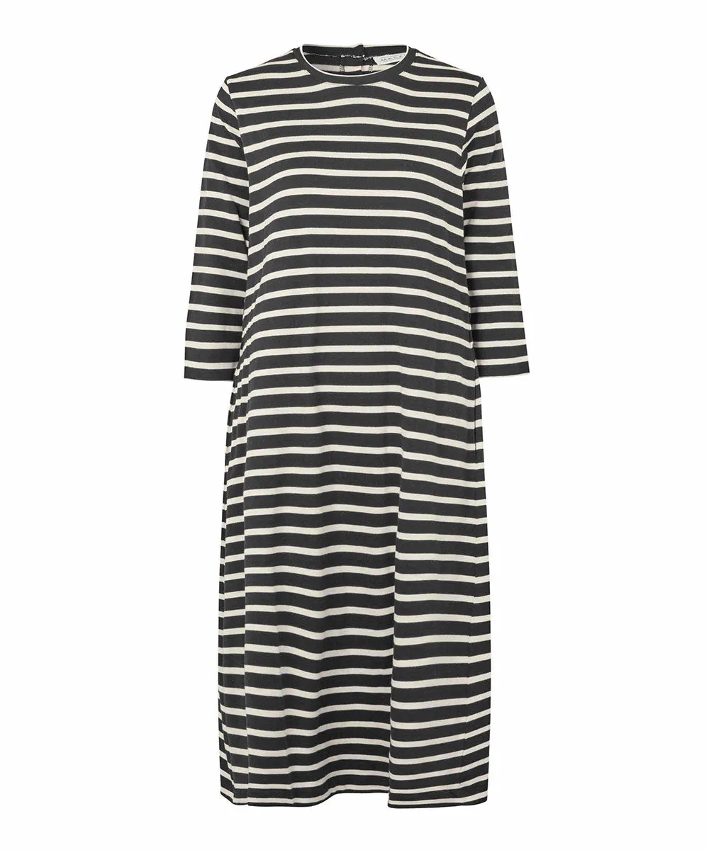 Nieve Striped Cotton Dress